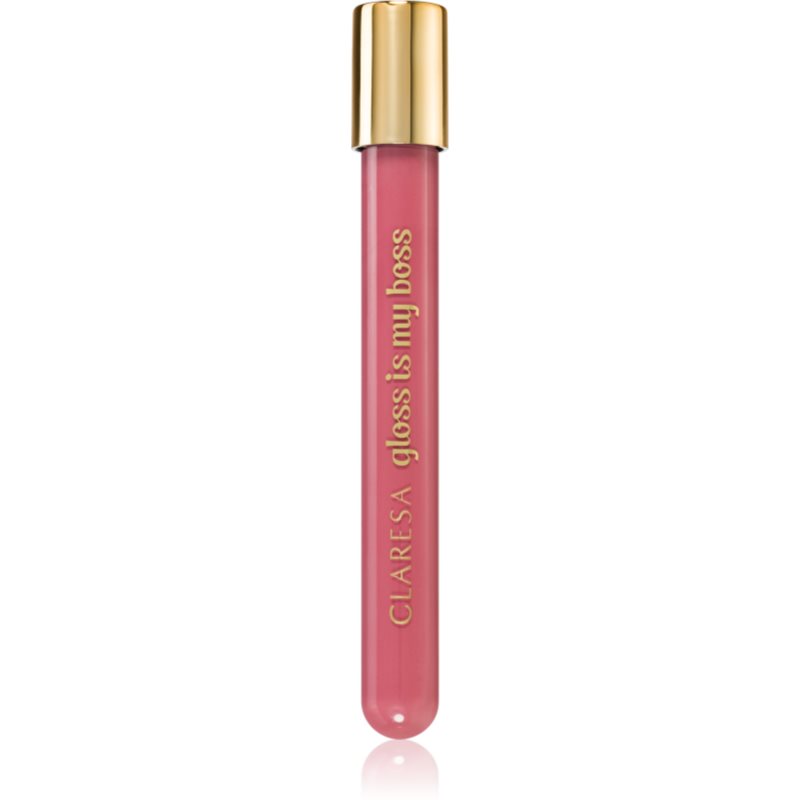 Claresa Gloss Is My Boss lip gloss with hyaluronic acid shade 08 Top Dog 5 g
