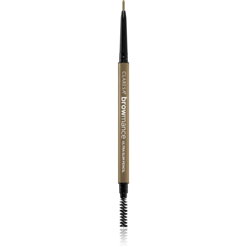 Claresa Browmance Precise Eyebrow Pencil With Brush Shade 02 Medium Brown 0,07 G