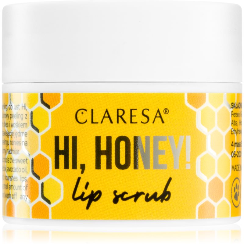 Фото - Помада й блиск для губ Claresa Hi, Honey peeling do ust z miodem 15 g 