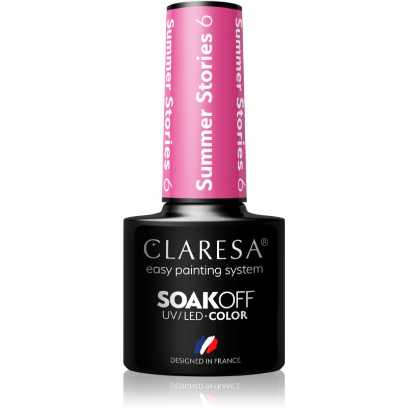 Claresa SoakOff UV/LED Color Summer Stories гелевий лак для нігтів відтінок 6 5 гр