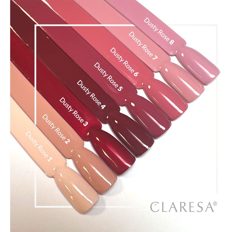 Claresa SoakOff UV/LED Color Dusty Rose Gel-Nagellack Farbton 8 5 g