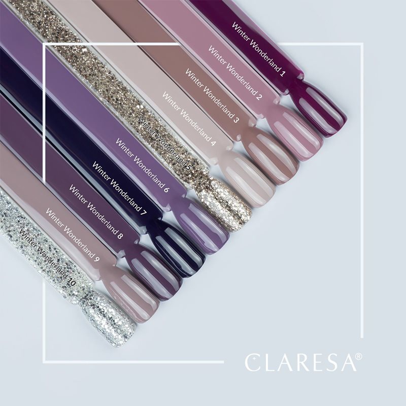 Claresa SoakOff UV/LED Color Winter Wonderland гелевий лак для нігтів відтінок 8 5 гр