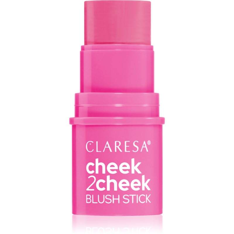 Claresa Cheek 2 Cheek kremasto rumenilo u sticku nijansa 01 Candy Pink 6 g