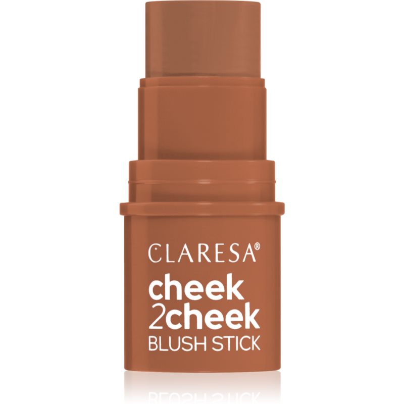 Claresa Cheek 2 Cheek cremiger Bronzer in der Form eines Stiftes Farbton 02 Milk Choco 6 g