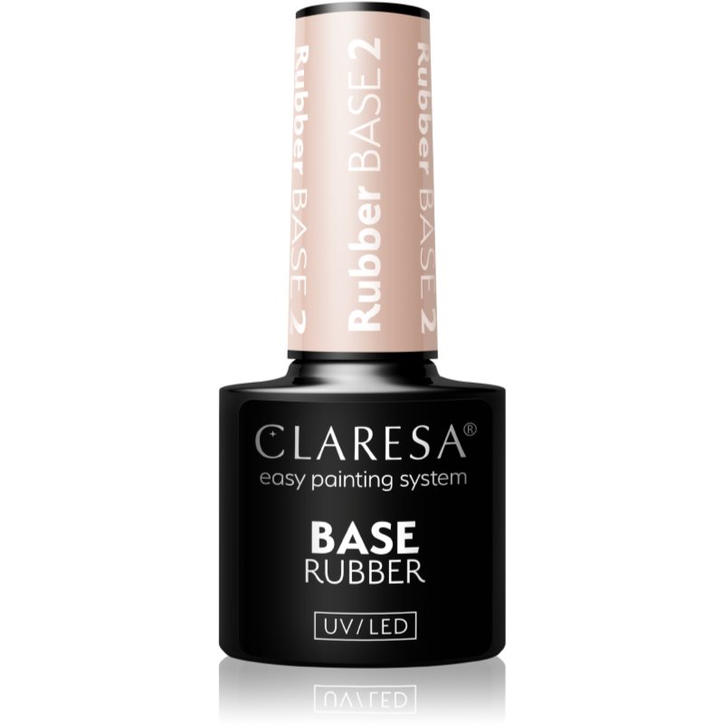 Claresa UV/LED Base Rubber base coat gel for gel nails shade 2 5 g
