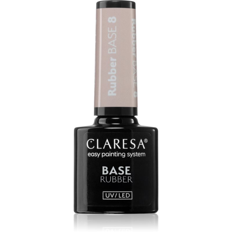 Claresa UV/LED Base Rubber bazni lak za gel nokte nijansa 8 5 g