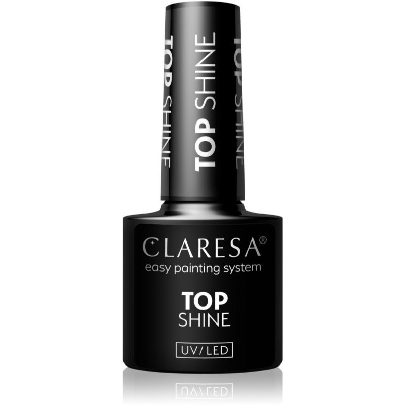 Claresa UV/LED Top Shine гель - лак для нігтів блискучий 5 гр