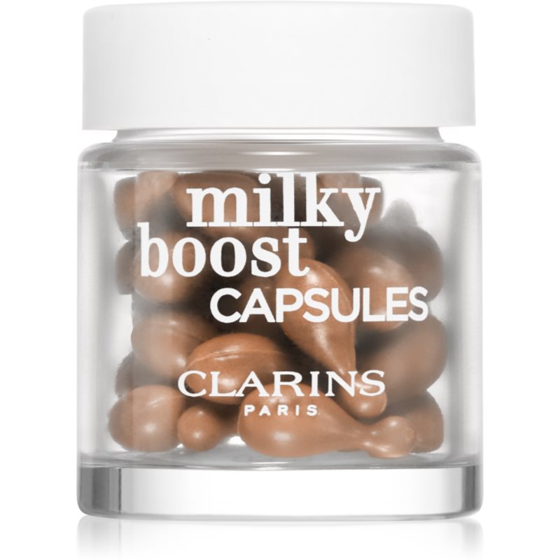 Clarins Milky Boost Capsules Illuminerande foundation kapslar Skugga 03.5 30x0,2 ml female