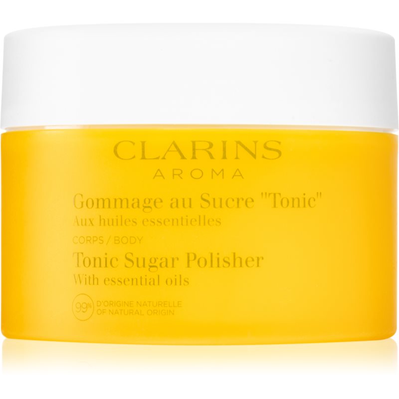 

Clarins Tonic Sugar Polisher цукровий пілінг для тіла для освітлення та зволоження