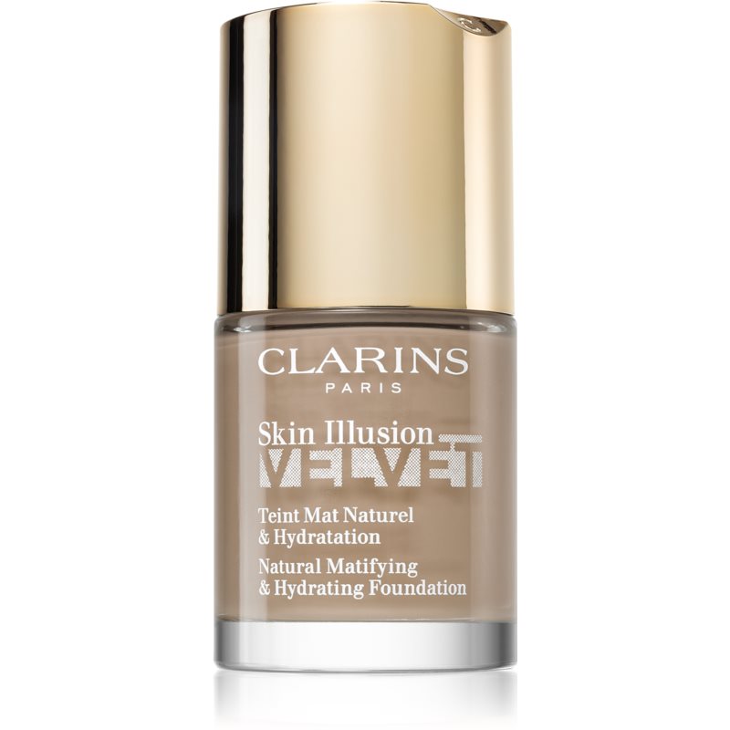 Clarins Skin Illusion Velvet матуючий тональний крем з поживним ефектом відтінок 108.5W 30 мл