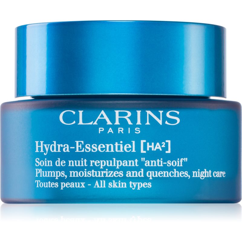 Clarins Hydra-Essentiel [HA²] Night Cream нічний зволожуючий крем з гіалуроновою кислотою 50 мл
