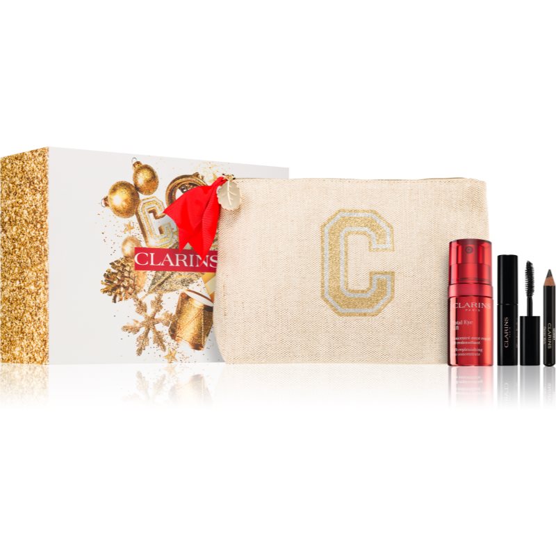 Clarins Total Eye Collection dárková sada na oči 01 Carbon Black