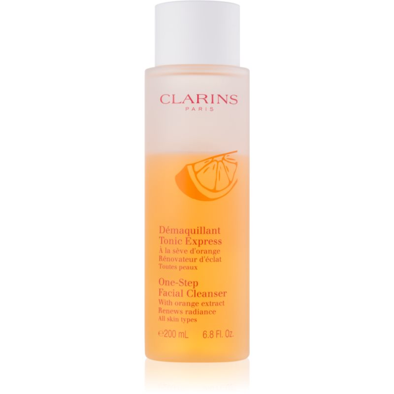 

Clarins Cleansers двофазний лосьйон для зняття макіяжу для всіх типів шкіри