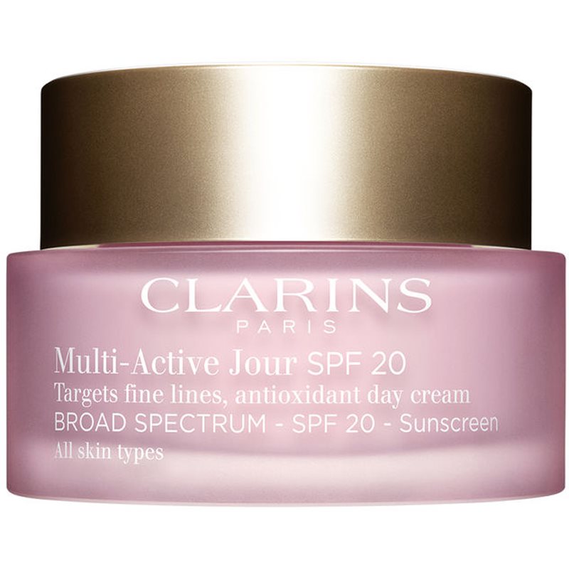 Clarins Multi-Active Jour Antioxidant Day Cream antioxidačný denný krém pre všetky typy pleti SPF 20 50 ml