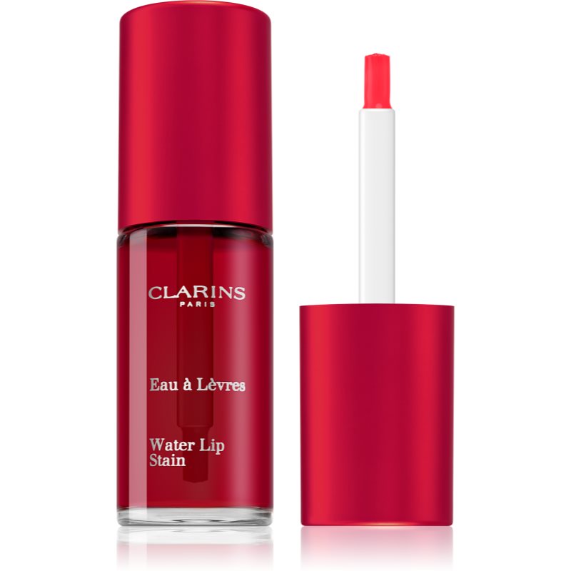 Clarins Water Lip Stain жирний блиск для губ зі зволожуючим ефектом відтінок 03 Red Water 7 мл
