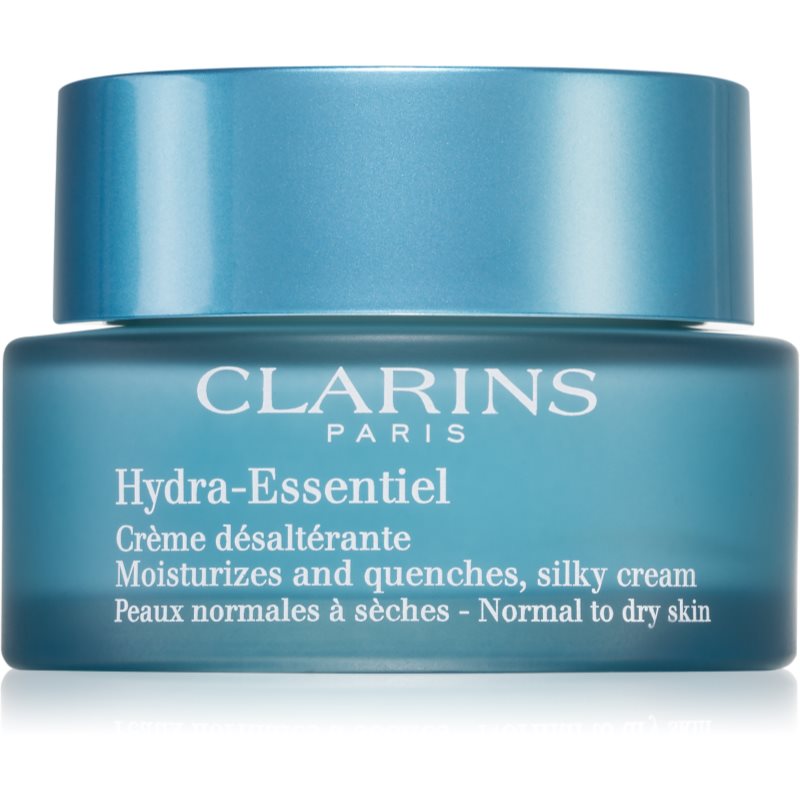 Clarins Hydra-Essentiel Silky Cream ніжний зволожуючий крем для нормальної та сухої шкіри 50 мл