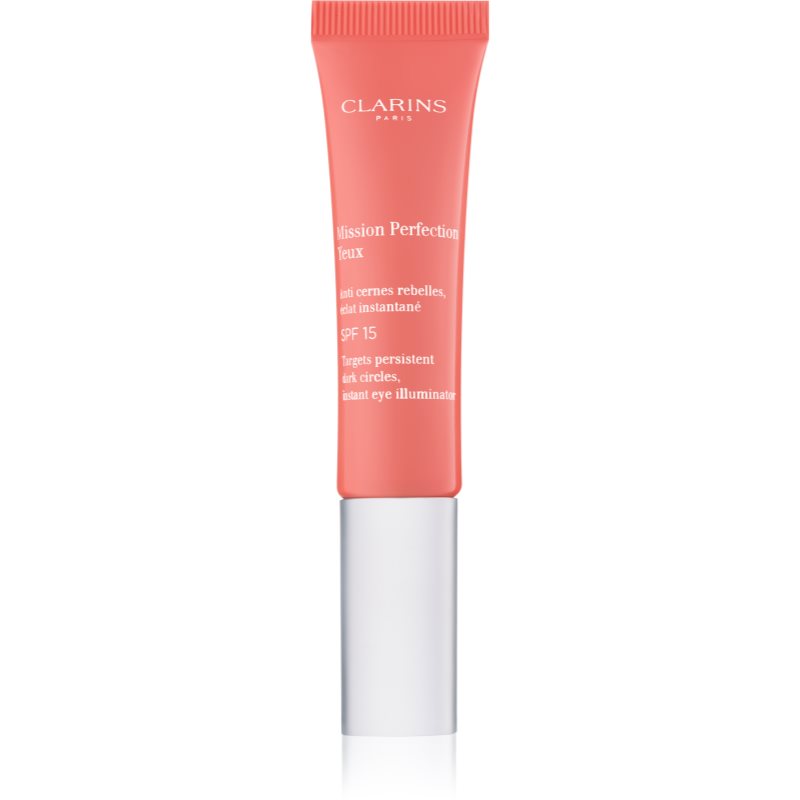 

Clarins Mission Perfection Eye освітлюючий крем для шкіри навколо очей від набряків та темних кіл SPF 15
