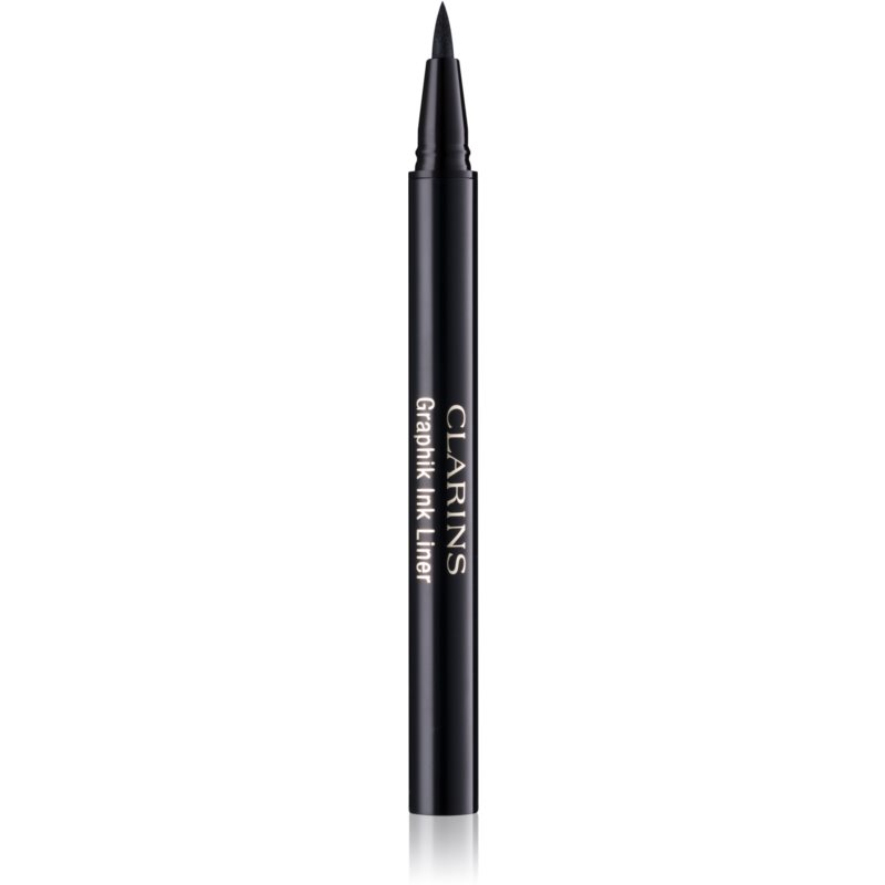 Clarins Graphik Ink Liner Liquid Eyeliner Pen стійкий фломастер для очей відтінок 01 Intense Black 0,4 мл