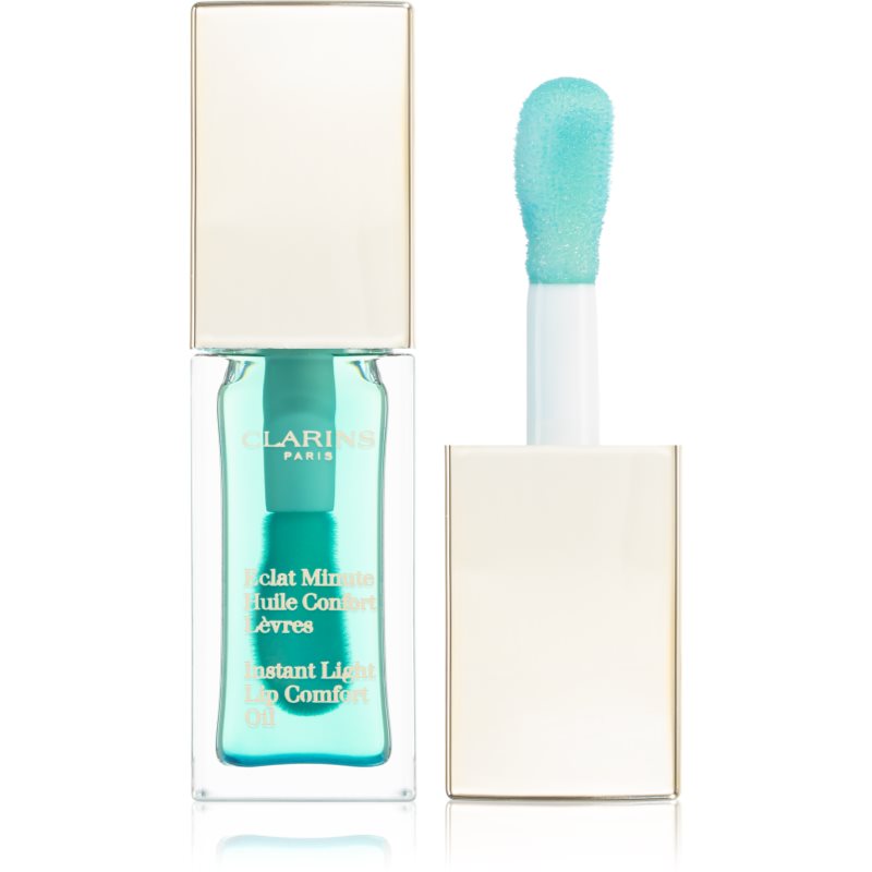 

Clarins Instant Light Lip Comfort Oil поживний догляд для губ відтінок 06 Mint