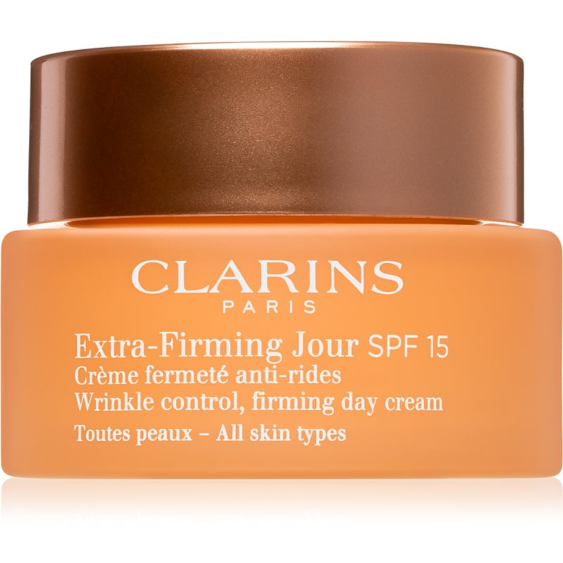 Clarins Extra-Firming Day денний крем для відновлення пружності шкіри SPF 15 50 мл