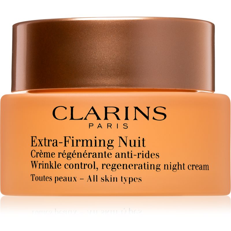 

Clarins Extra-Firming Night зміцнюючий нічний крем з відновлюючим ефектом для всіх типів шкіри