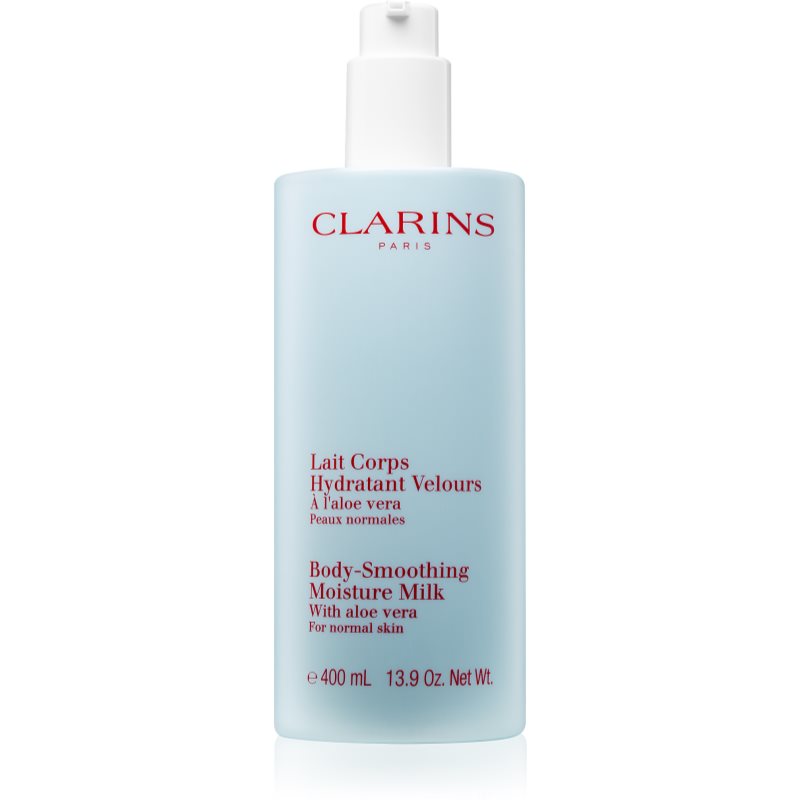 Clarins Body-Smoothing Moisture Milk with Aloe Vera Soothing And Hydrating Lotion 400 ml female