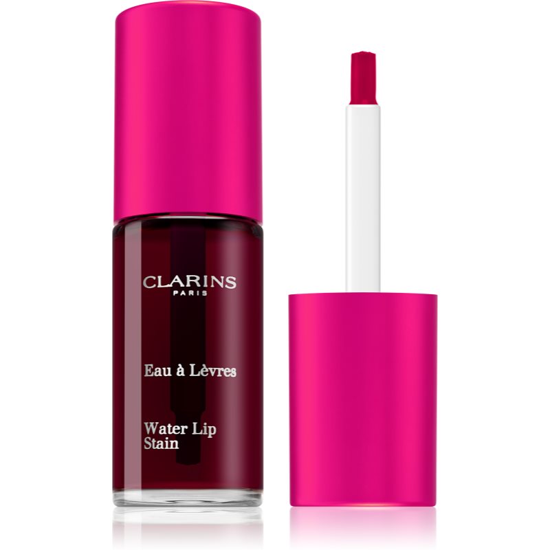 Clarins Water Lip Stain жирний блиск для губ зі зволожуючим ефектом відтінок 04 Violet Water 7 мл