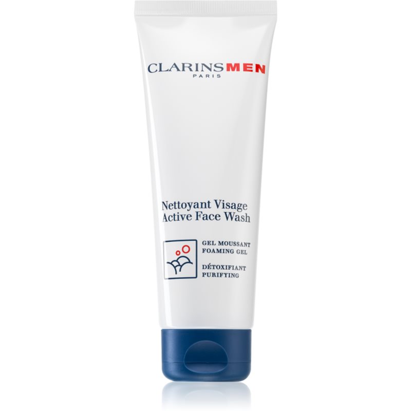 Clarins Men Active Face Wash очищуючий пінистий гель для чоловіків 125 мл