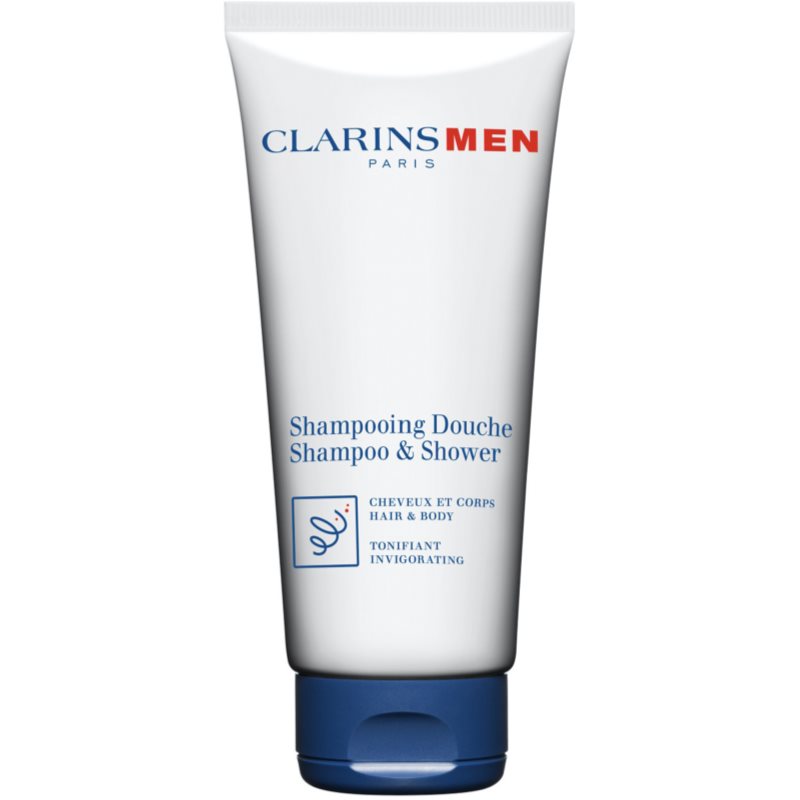 Clarins Men Shampoo & Shower osviežujúci šampón na telo a vlasy 200 ml