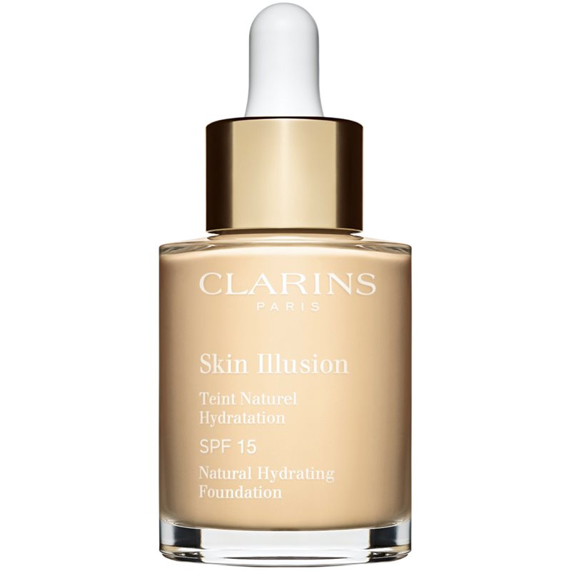 E-shop Clarins Skin Illusion Natural Hydrating Foundation rozjasňující hydratační make-up SPF 15 odstín 100.5W Cream 30 ml