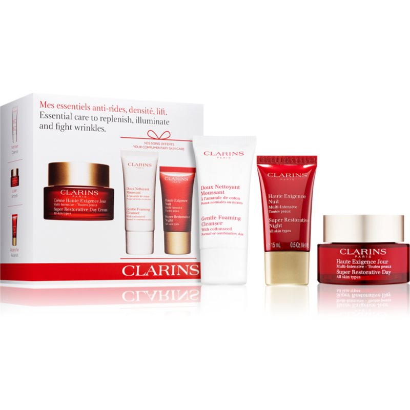 

Clarins Super Restorative Set косметичний набір (проти зморшок )