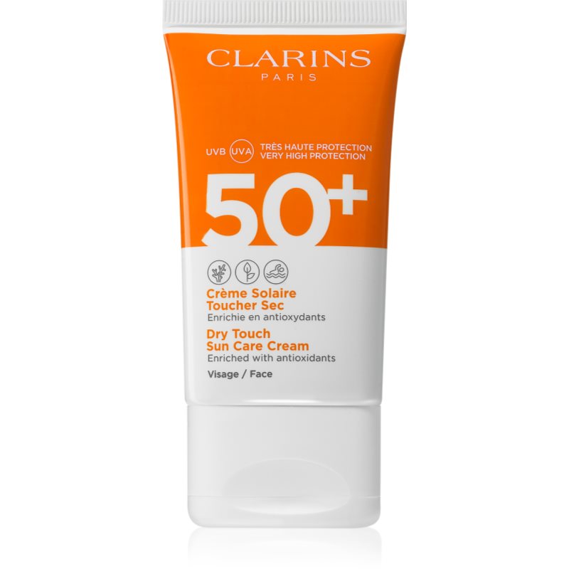 

Clarins Dry Touch Sun Care Cream сонцезахисний крем SPF 50