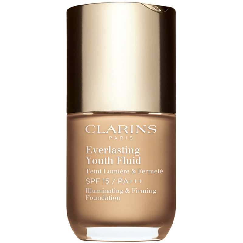 Clarins Everlasting Youth Fluid élénkítő make-up SPF 15 árnyalat 106 Vanilla 30 ml