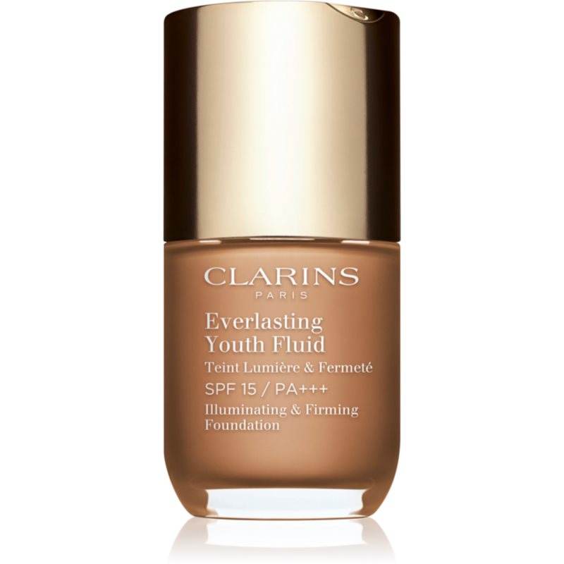 Clarins Everlasting Youth Fluid rozjasňujúci make-up SPF 15 odtieň 113 Chestnut 30 ml