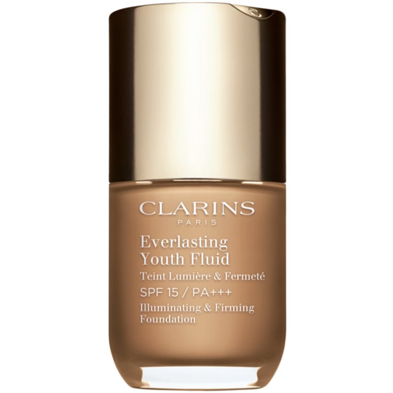 E-shop Clarins Everlasting Youth Fluid rozjasňující make-up SPF 15 odstín 114 Cappuccino 30 ml