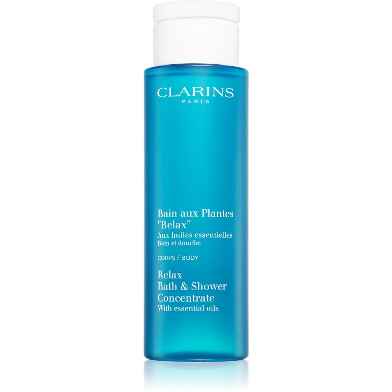 Clarins Relax Bath & Shower Concentrate relaksirajući gel za kupku i tuširanje s esencijalnim uljem 200 ml