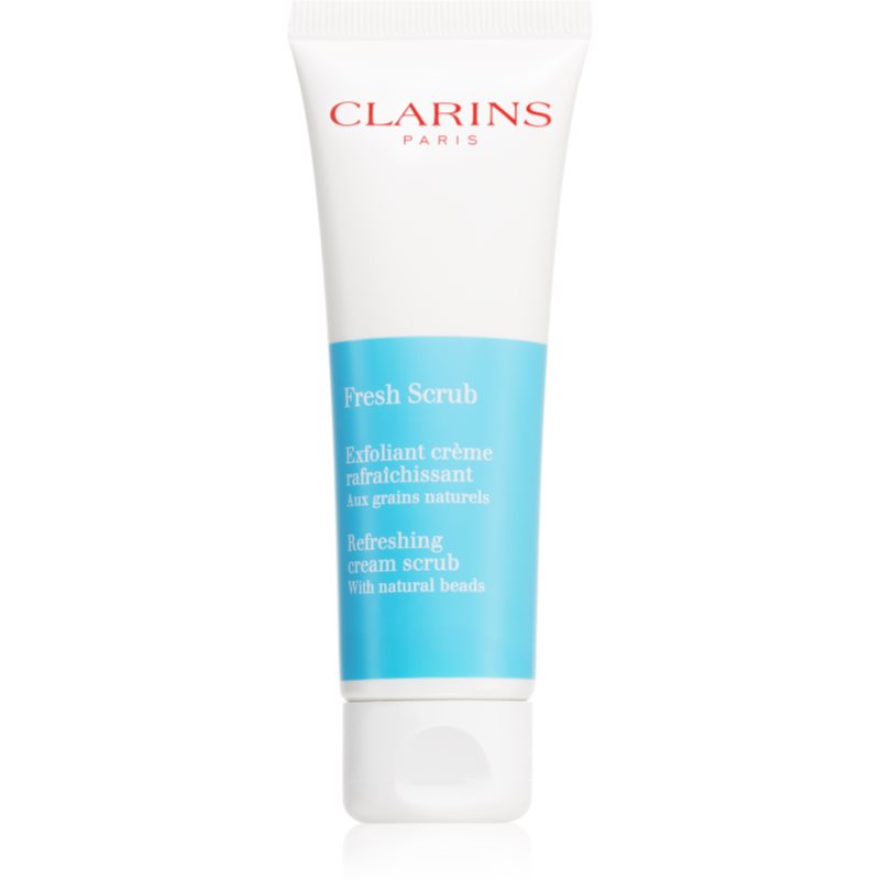 Clarins Fresh Scrub Refreshing Cream Scrub крем-пілінг для освітлення та зволоження 50 мл