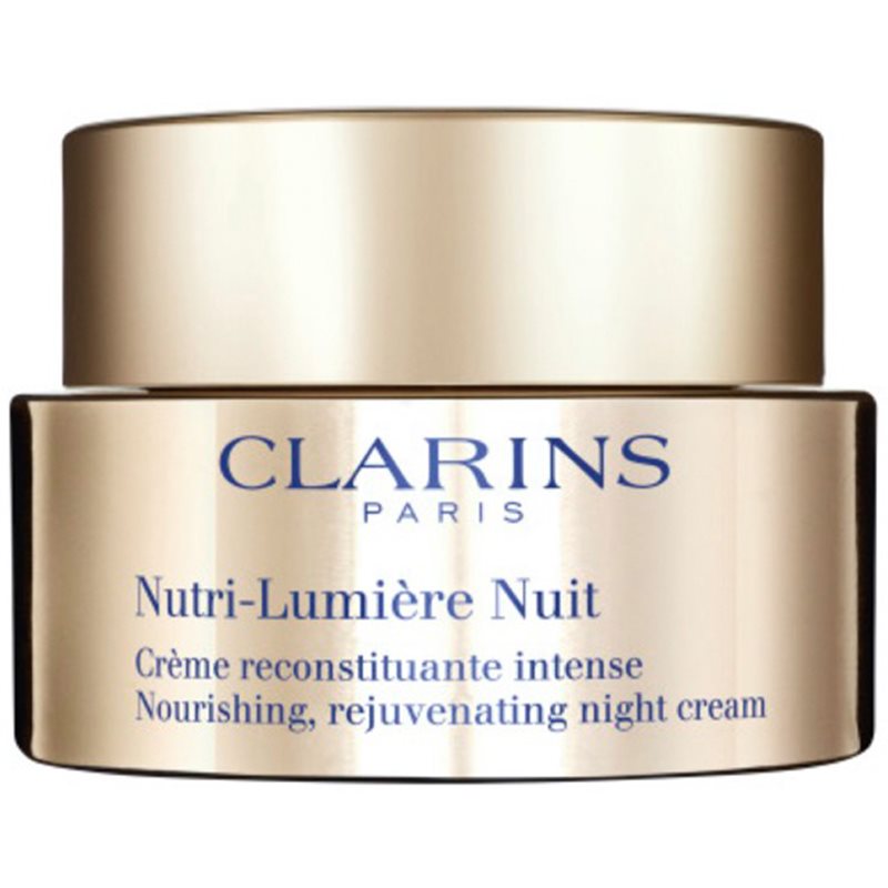 Clarins Nutri-Lumière 50 ml nočný pleťový krém na veľmi suchú pleť; výživa a regenerácia pleti; proti vráskam; na rozjasnenie pleti