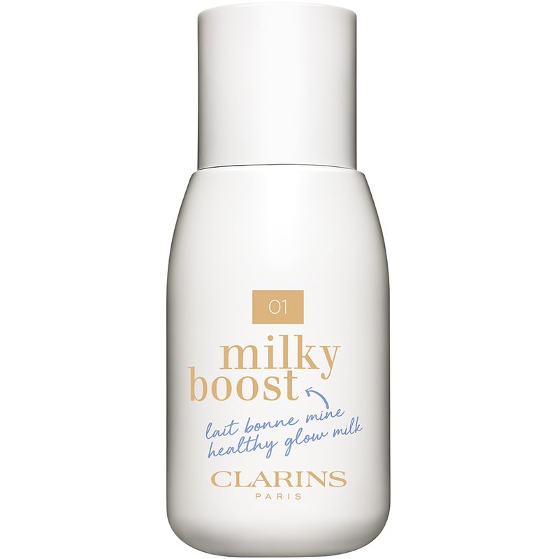 E-shop Clarins Milky Boost tónovací mléko pro sjednocení barevného tónu pleti odstín 01 Milky Cream 50 ml