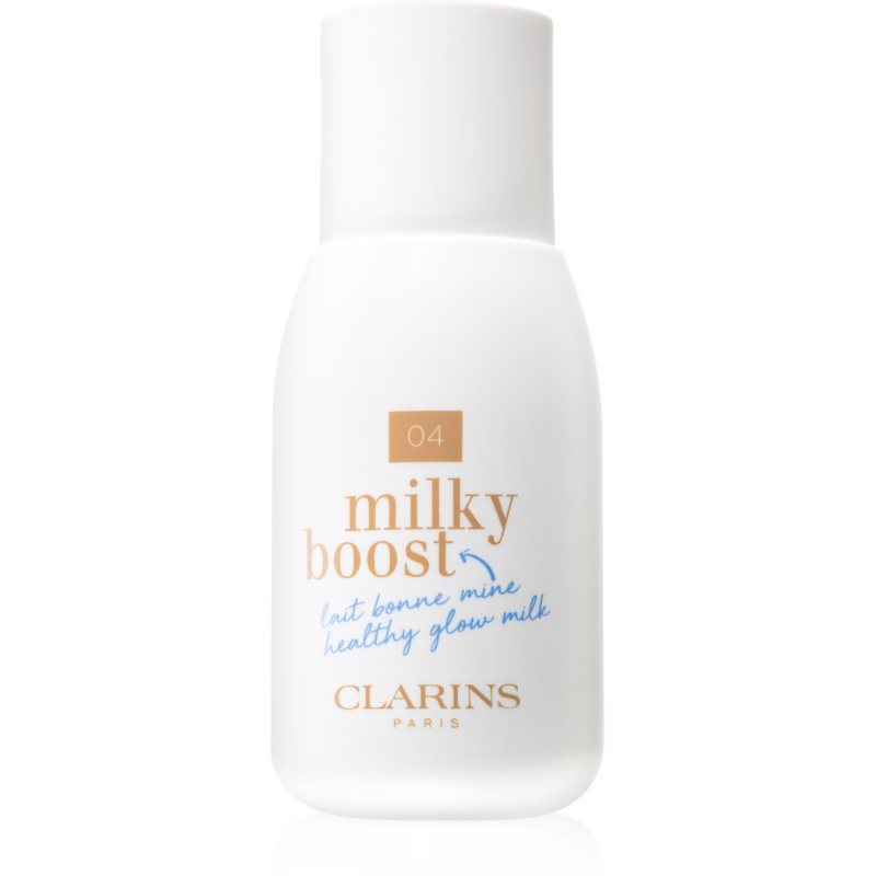 Clarins Milky Boost тонуюче молочко для вирівнювання тону шкіри відтінок 04 Milky Auburn 50 мл