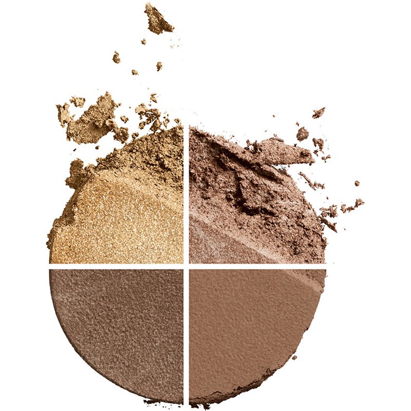 Clarins Ombre 4 Colour Eye Palette Lidschattenpalette für einen langanhaltenden Effekt Farbton 04 - Brown Sugar Gradatio...