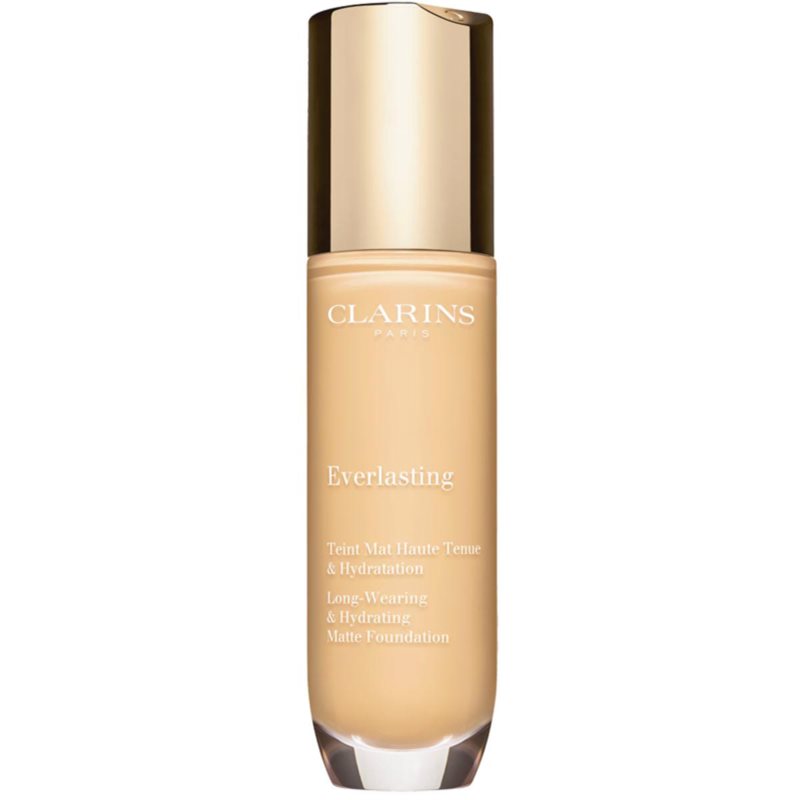 E-shop Clarins Everlasting Foundation dlouhotrvající make-up s matným efektem odstín 100.5W - Cream 30 ml