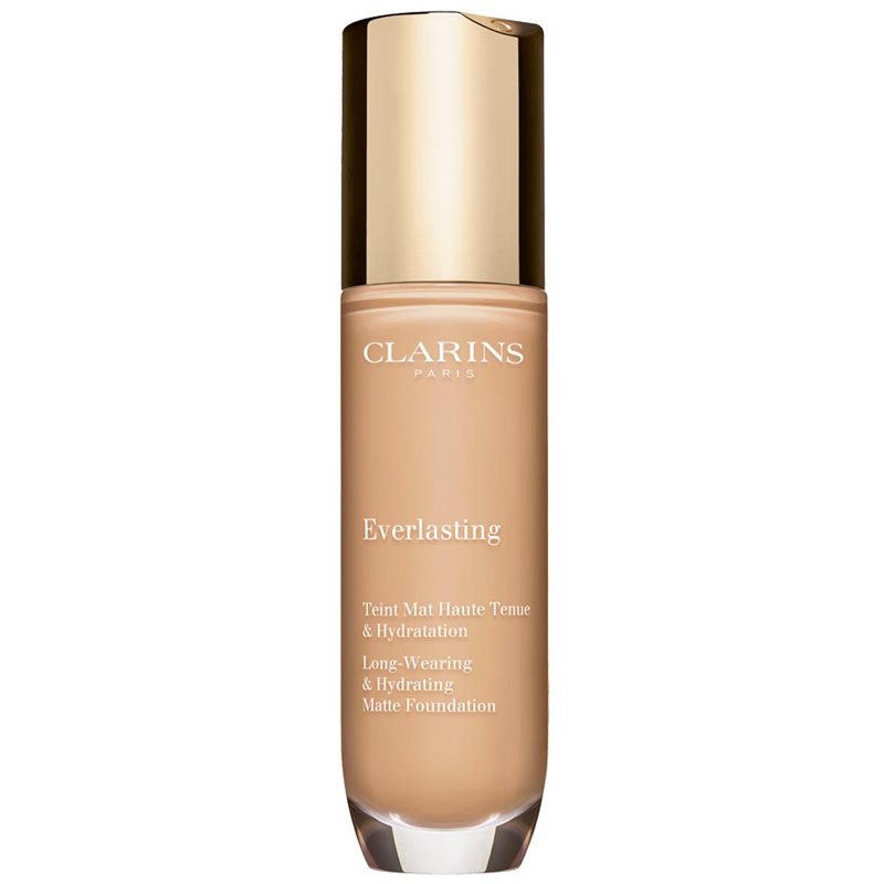 E-shop Clarins Everlasting Foundation dlouhotrvající make-up s matným efektem odstín 105N - Nude 30 ml
