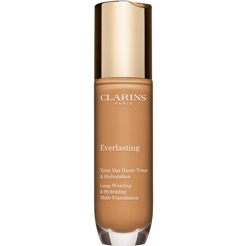 Clarins Everlasting Foundation dlhotrvajúci make-up s matným efektom odtieň 112.3N - Sandalwood 30 ml