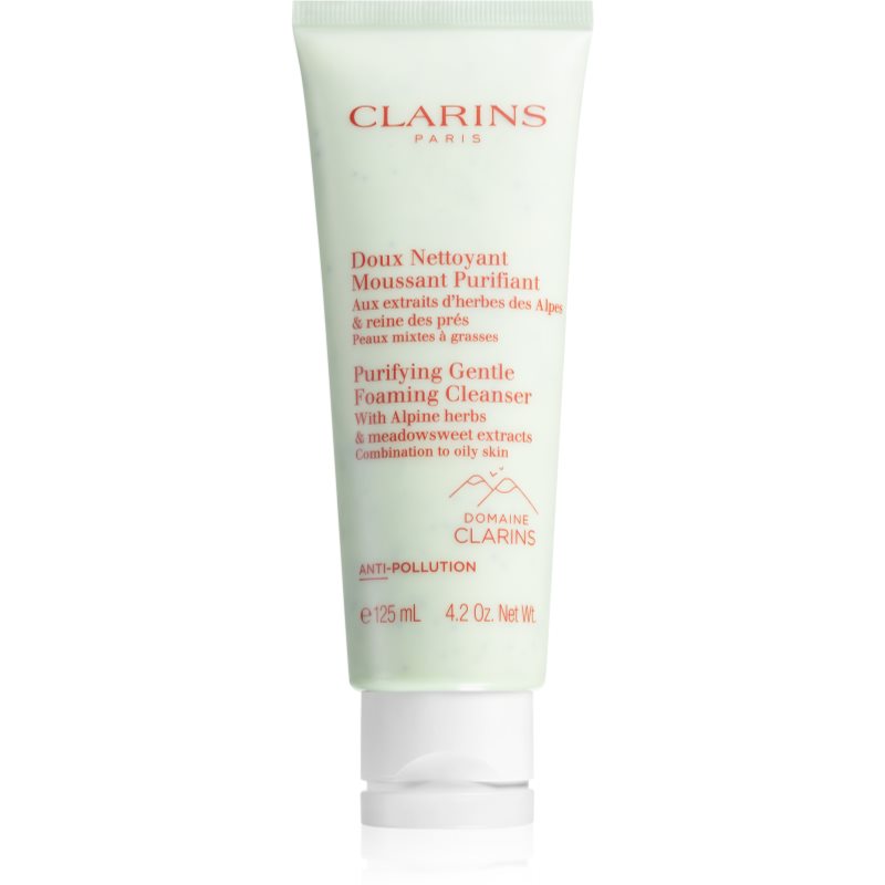 Clarins CL Cleansing Purifying Gentle Foaming Cleanser švelnus putojantis eksfoliacinis kremas 125 ml