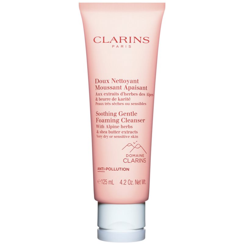 Clarins CL Cleansing Soothing Gentle Foaming Cleanser почистваща крем- пяна за успокояване на кожата 125 мл.