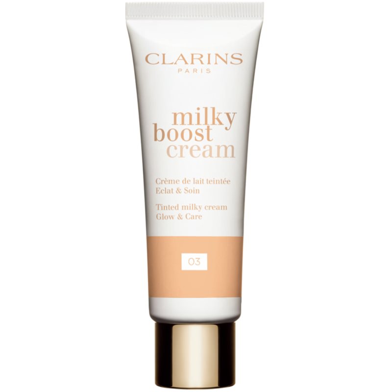 E-shop Clarins Milky Boost Cream rozjasňující BB krém odstín 03 Milky Cashew 45 ml