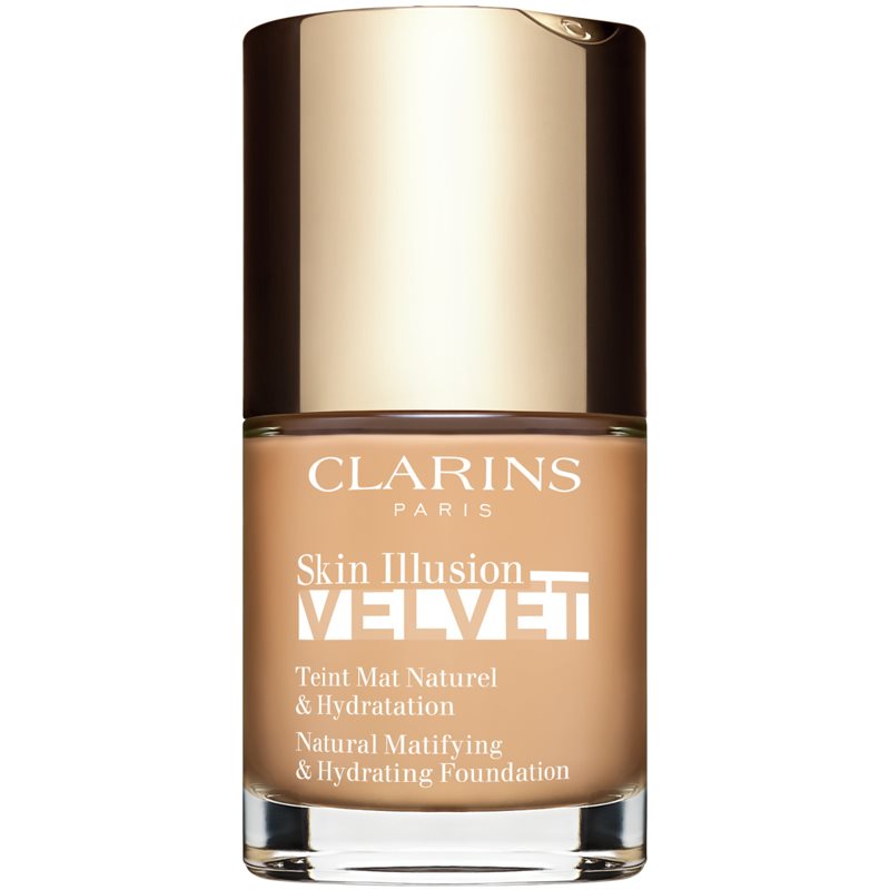 E-shop Clarins Skin Illusion Velvet tekutý make-up s matným finišem s vyživujícím účinkem odstín 108.3N 30 ml