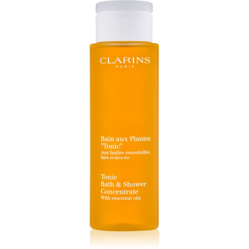 Clarins Tonic Bath & Shower Concentrate gel za kupku i tuširanje s esencijalnim uljem 200 ml
