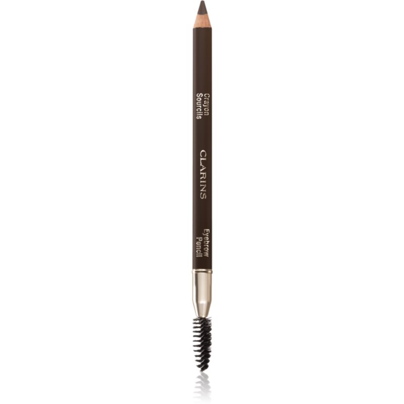 Clarins Eyebrow Pencil стійкий олівець для брів відтінок 01 Dark Brown 1,1 гр